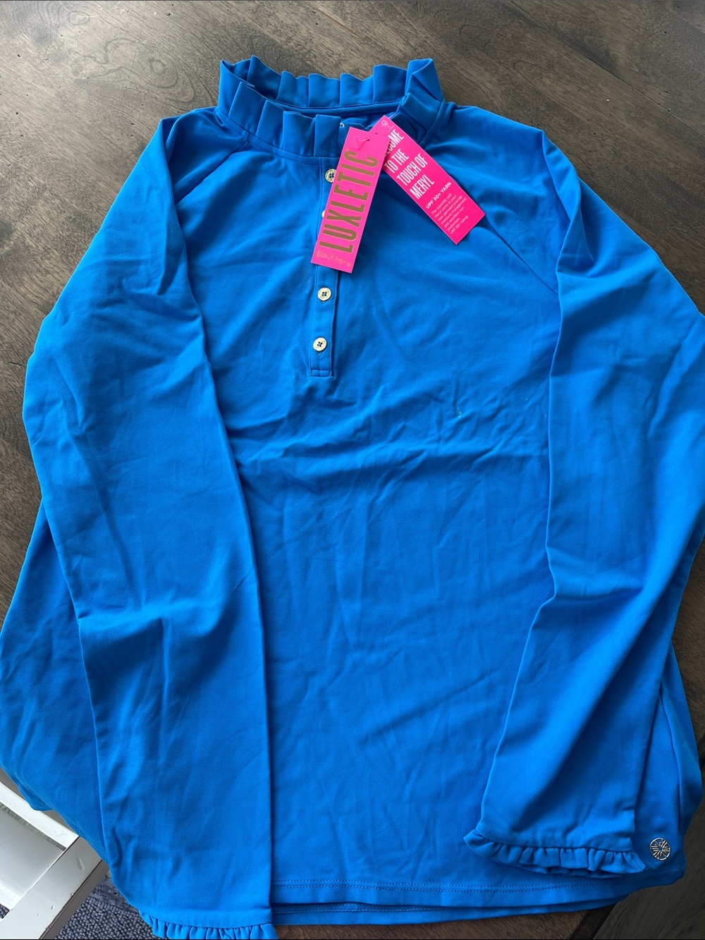 Lilly Pulitzer Luxletic Hutton Polo - Picture 5 of 7